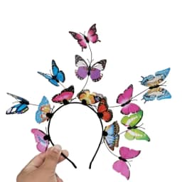Bohemian Flower Headbands For Bride Crown Hair Band Wedding Floral Headband Garland Girl Flower Wreath Hair Accessories