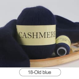 QJH 50+20g Cashmere Yarn Knitting Hand-knitted High-grade Worsted Woolen Wool for Cardigan Hat Sweater Mongolian Cashmere Thread