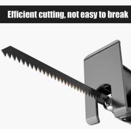 JANGKLIFE Screwdriver Conversion Head, Electric Drill to Electric Saw, Household Reciprocating Saw, Multifunctional, Wood Tools