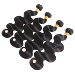 Body Wave Human Hair Bundles Natural Black Brazilian Remy Hair Straight 2/3/4 Bundles Human Hair Extensions For Women