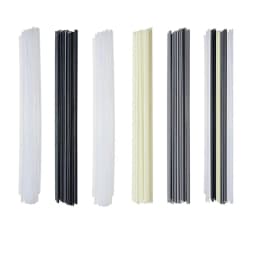 50pcs ABS PP PVC PE Plastic Welding Rods Set Car Bumper Repair Electrodes Sticks Soldering Accessories Hot Air Gun Welder Kit