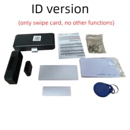 Tuya APP/EM Card Unlock Smart Drawer Lock No Hole File Cabinet Furniture Electronic Keyless Invisible NFC Sensor Locks Switch