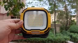 Portable LED Spotlight Lantern Strong Light Flashlight Outdoor Camping Fishing Emergency Rechargeable Magnetic Work Lamp W892