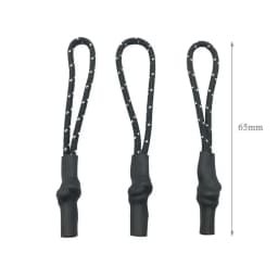 10pcs Polyester Rope Zipper Pullers Zipper Slider Extension Rope Garment Backpack Convenient Zipper Pullers