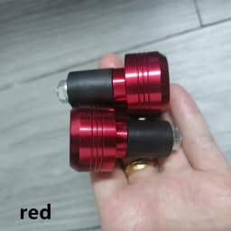 Universal 7/8" CNC Motorcycle Handlebars Bar Ends Grips Slider Vibration Handlebar Slugs Plug Handle Bar Sliders Dirt Bike