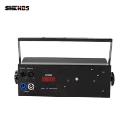 SHEHDS High Power 2 eyes 200W Cool Warm/ RGBWA+UV 6in1 LED COB Blinder For Stage Theater Uplight Decorative Effect Light