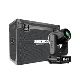 SHEHDS Flight Case 2 In 1 LED Wash 19x15W/Beam 275W 10R Fast Shipping for Disco KTV Party DJ Stage Equipment