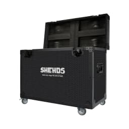 SHEHDS Flight Case 2 In 1 LED Wash 19x15W/Beam 275W 10R Fast Shipping for Disco KTV Party DJ Stage Equipment