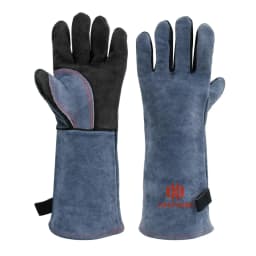 HZXVOGEN 14/16inch Welding Gloves For ARC TIG MIG Welder Works Barbecue Kitchen Stove Heat-Resistant Leather Protective Gloves