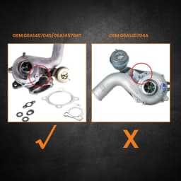 Turbocharger For VW Golf Sport Beetle Audi A3 TT K04-001 K04 53049500001 06A145704T 06A145713D 06A145713DX