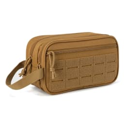 Toiletry Bag for Men Hygiene Bag Mens Shaving Kit Travel Shower Bag Waist Backpack Tool Molle Pouches Small Dopp Kit Belt Bag