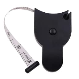 1set 70mm Skinfold Body Fat Caliper Set with Measure Tape Body Fat Monitors Body Fat Tester Skinfold Measurement accessory