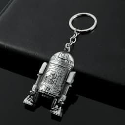 Vintage Star War Men's Spaceship Keychain Anime Destroyer Battleship Car Trinket Bag Keyrings Accessories Party Gifts