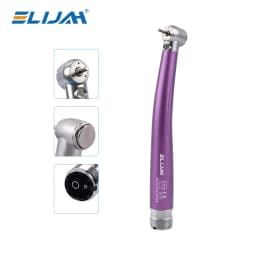 Colorful LED High Speed Dental Handpiece Push Button 3 Water Spray Air Turbine Low Noise Standard Head Dentistry Equipment Tools