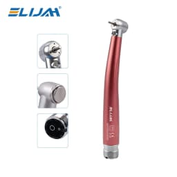 Colorful LED High Speed Dental Handpiece Push Button 3 Water Spray Air Turbine Low Noise Standard Head Dentistry Equipment Tools