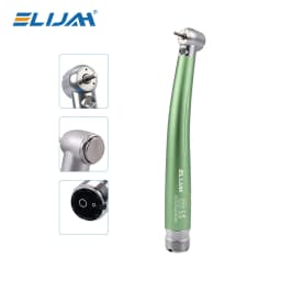Colorful LED High Speed Dental Handpiece Push Button 3 Water Spray Air Turbine Low Noise Standard Head Dentistry Equipment Tools