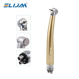 Colorful LED High Speed Dental Handpiece Push Button 3 Water Spray Air Turbine Low Noise Standard Head Dentistry Equipment Tools