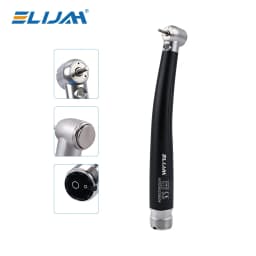 Colorful LED High Speed Dental Handpiece Push Button 3 Water Spray Air Turbine Low Noise Standard Head Dentistry Equipment Tools