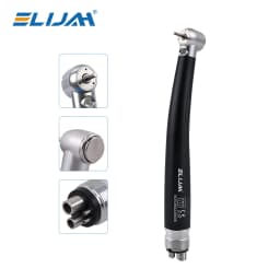 Colorful LED High Speed Dental Handpiece Push Button 3 Water Spray Air Turbine Low Noise Standard Head Dentistry Equipment Tools