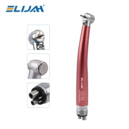 Colorful LED High Speed Dental Handpiece Push Button 3 Water Spray Air Turbine Low Noise Standard Head Dentistry Equipment Tools