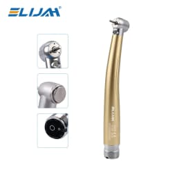 Colorful LED High Speed Dental Handpiece Push Button 3 Water Spray Air Turbine Low Noise Standard Head Dentistry Equipment Tools
