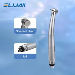 Colorful LED High Speed Dental Handpiece Push Button 3 Water Spray Air Turbine Low Noise Standard Head Dentistry Equipment Tools