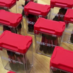 10/20 Piece Set of T20 Impact Screwdriver Bits, S2 Steel Material, 2inch (50mm) Torx Electric Screwdriver Bit Set, Red Durable Storage Box, Suitable for Electric Drills / Impact Drivers