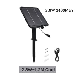 12V 24V Solar Battery Box Kit With 1.2M 3M 4.2M Wire 1.3W 2.8W 6W 13W 8 Lighting Mode Solar Panel for LED String Light COB Strip