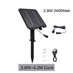 12V 24V Solar Battery Box Kit With 1.2M 3M 4.2M Wire 1.3W 2.8W 6W 13W 8 Lighting Mode Solar Panel for LED String Light COB Strip