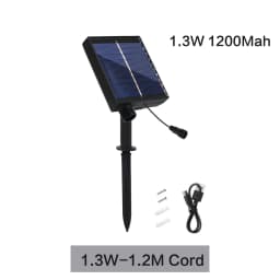 12V 24V Solar Battery Box Kit With 1.2M 3M 4.2M Wire 1.3W 2.8W 6W 13W 8 Lighting Mode Solar Panel for LED String Light COB Strip