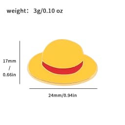 Popular Anime Brooches Luffy Zoro Ace Sunny Go Backpack Matching Apparel Pins Jewelry Brooch Gift