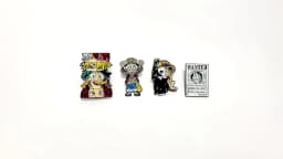Popular Anime Brooches Luffy Zoro Ace Sunny Go Backpack Matching Apparel Pins Jewelry Brooch Gift