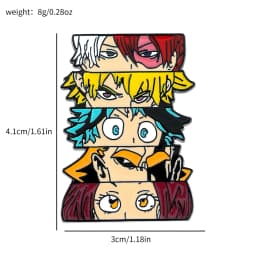 Popular Anime Brooches Luffy Zoro Ace Sunny Go Backpack Matching Apparel Pins Jewelry Brooch Gift