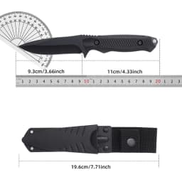 Black Blade Fruit Knife, High-End Multi-Function Knife, Western Knife, Steak Knife, Barbecue Knife, Peeling Knife