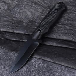 Black Blade Fruit Knife, High-End Multi-Function Knife, Western Knife, Steak Knife, Barbecue Knife, Peeling Knife