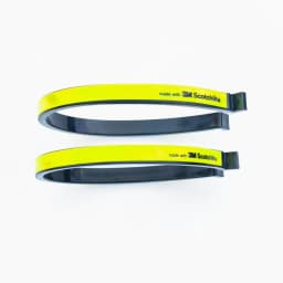 Salzmann Reflective Trouser Clips | Pack of 2 Hi-Vis Leg Bands | For Cycling & Commuting | Made with 3M Scotchlite