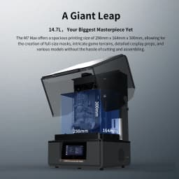 ANYCUBIC Photon Mono M7 Max AE AE Version 7K Mono LCD 3D Printer 14.7L Ultra-Large Print Volume LCD 3D Printer COB+ Light Source