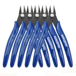 Bomurphy 170 Wishful Clamp DIY Electronic Diagonal Pliers Side Cutting Nippers Wire Cutter 3D Printer Parts Copper Jewelry
