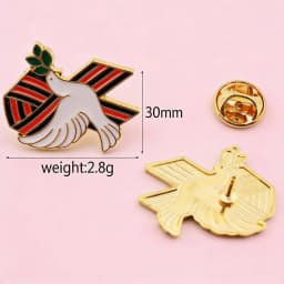 Russia Victory Day 9 May Badge Pin George Ribbon Brooch Remember I'm Proud Soviet Star Dove Brooch 2025 Holiday Souvenir Gift
