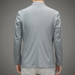 Minimalist Men Casual Blazer Ice Silk Nylon Spandex Seamless High Stretch Sun Protection Cooling Summer Breathable Tech Jacket