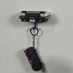 AE86 Car Headlight Keychain Decoration Wall-mounte Key Storage Rack | Cool Automotive-Themed Keychain Holder Car Enthusiasts