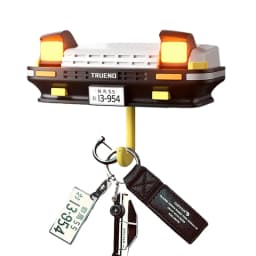 AE86 Car Headlight Keychain Decoration Wall-mounte Key Storage Rack | Cool Automotive-Themed Keychain Holder Car Enthusiasts