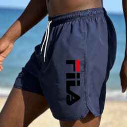 Summer Island Vacation Men's Beach Shorts, Quick Drying, Breathable, Casual Loose, Swimming Shorts