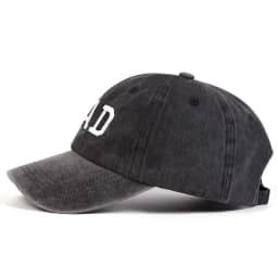 Unisex DAD MOM Letter Embroidery Wash Baseball Caps Spring and Autumn Outdoor Adjustable Casual Hats Sunscreen Hat