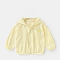 Baby Sunscreen Clothing Summer Ice Silk Breathable Coat Boys Girls Light Sunscreen UV Jacket Children's New Hooded Tops 12M-5Y