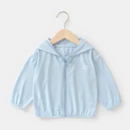 Baby Sunscreen Clothing Summer Ice Silk Breathable Coat Boys Girls Light Sunscreen UV Jacket Children's New Hooded Tops 12M-5Y