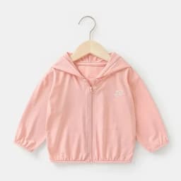 Baby Sunscreen Clothing Summer Ice Silk Breathable Coat Boys Girls Light Sunscreen UV Jacket Children's New Hooded Tops 12M-5Y