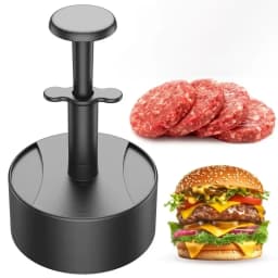 Hamburger Press Patty Maker, Stuffed Burger Mold for Beef & Veggie Patties, Perfect for BBQ & Homemade Burger Cooking
