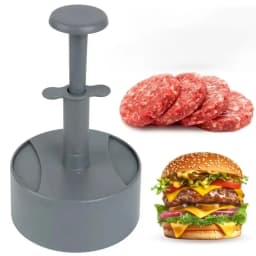 Hamburger Press Patty Maker, Stuffed Burger Mold for Beef & Veggie Patties, Perfect for BBQ & Homemade Burger Cooking