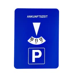 Digital Parking Timer Disc for Car Electronic Parking Accessory for 4 languages Parking Compliance Portable Arrival Time Display
